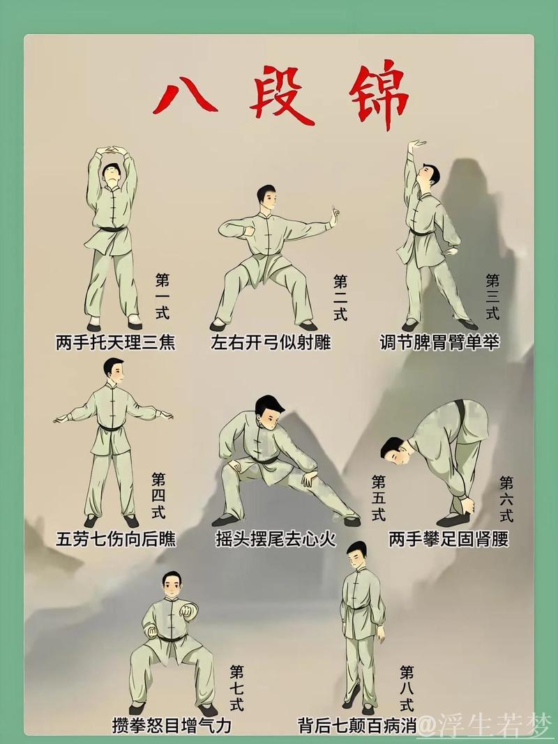 八段锦逐渐成为大众健身新宠 八段锦逐渐成为大众健身新宠